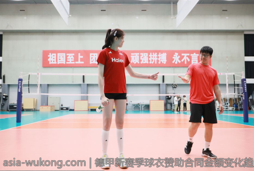 德甲新赛季球衣赞助合同金额变化趋势
